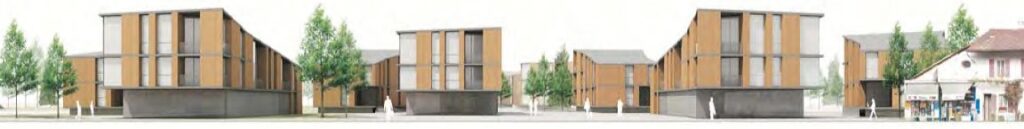 Taula d'arquitectura - Planols vivenda render