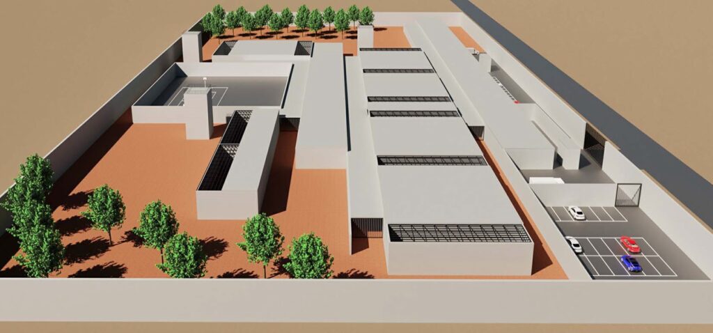 Taula d'arquitectura - Planols vivenda render