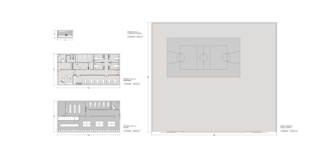 Taula d'arquitectura - Planols vivenda