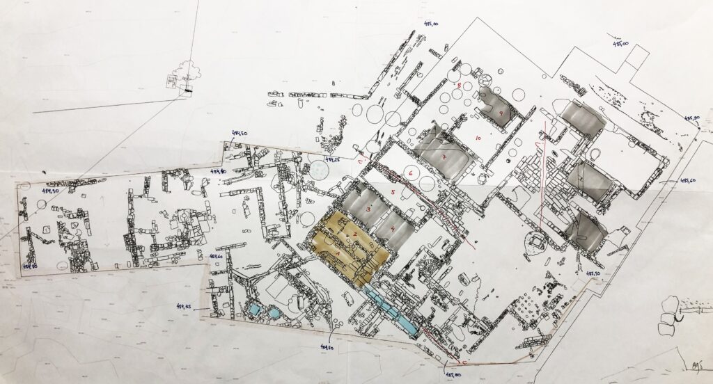 Taula d'arquitectura - Proyecto plano fachada