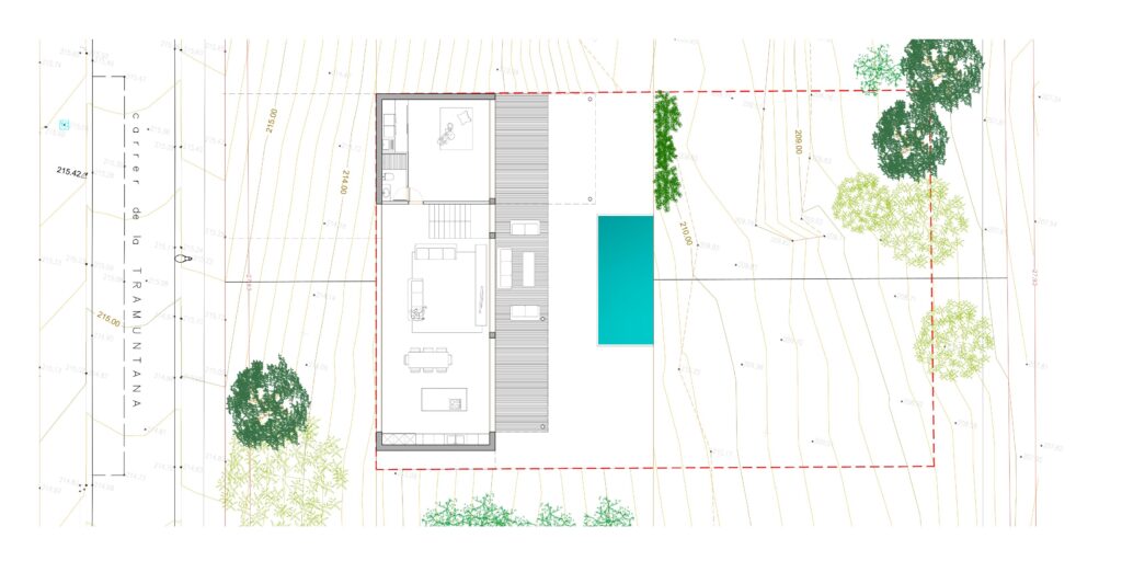 Taula d'arquitectura - Projecte casa