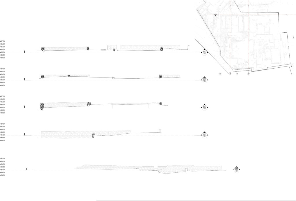 Taula d'arquitectura - Proyecto plano fachada