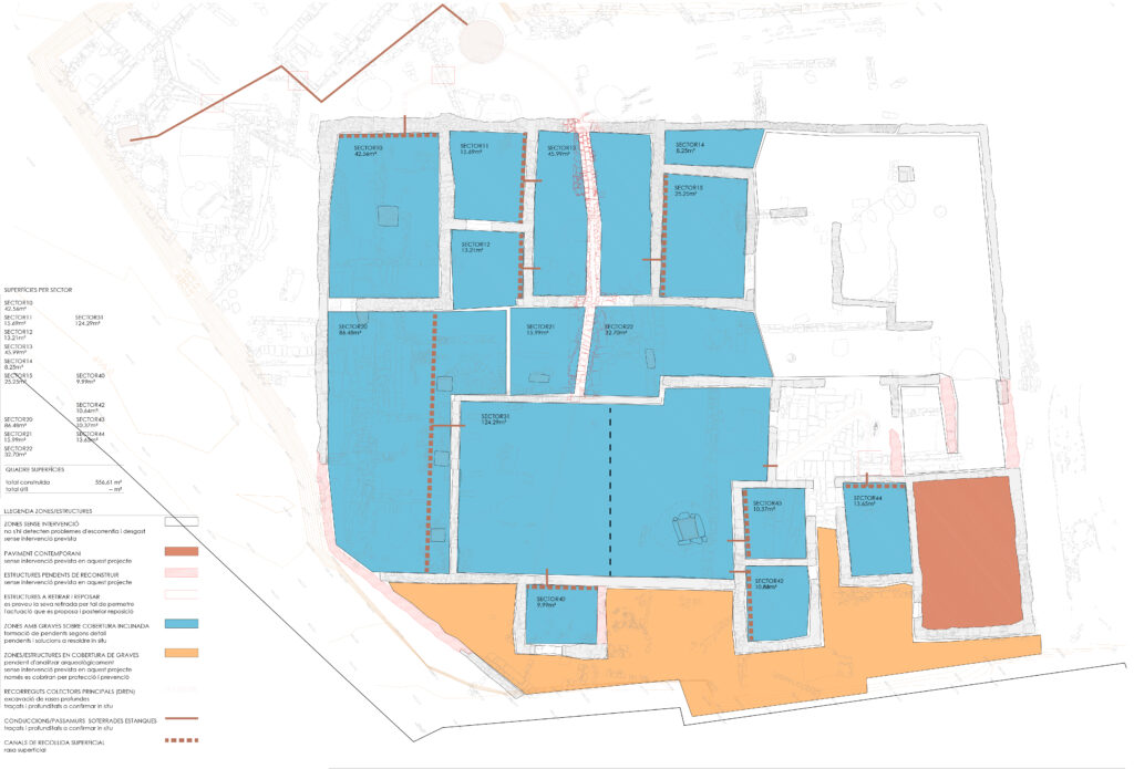 Taula d'arquitectura - Proyecto plano fachada