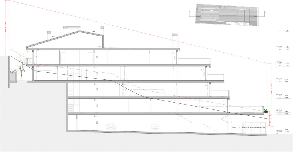 Taula d'arquitectura - Planols vivenda