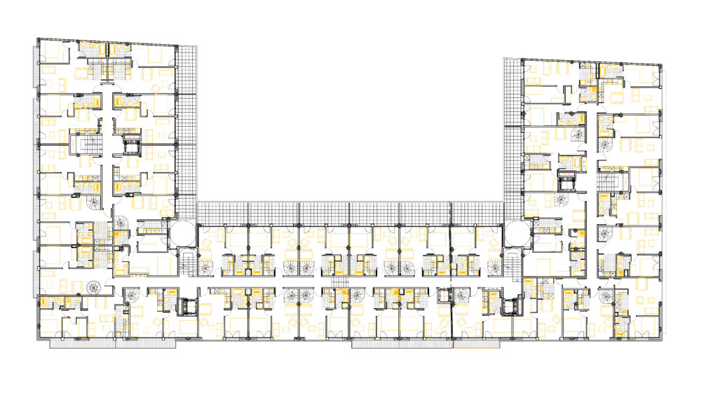 Taula d'arquitectura - Planols vivenda
