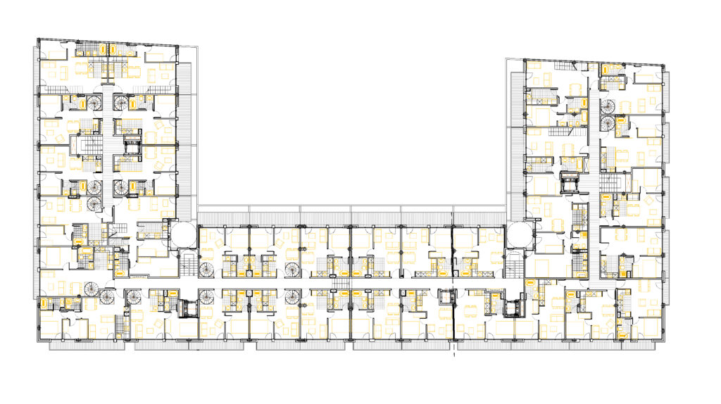 Taula d'arquitectura - Planols vivenda