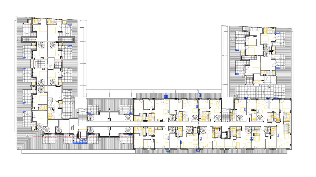 Taula d'arquitectura - Planols vivenda