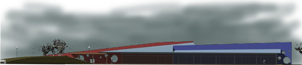 Taula d'arquitectura - Planols vivenda render