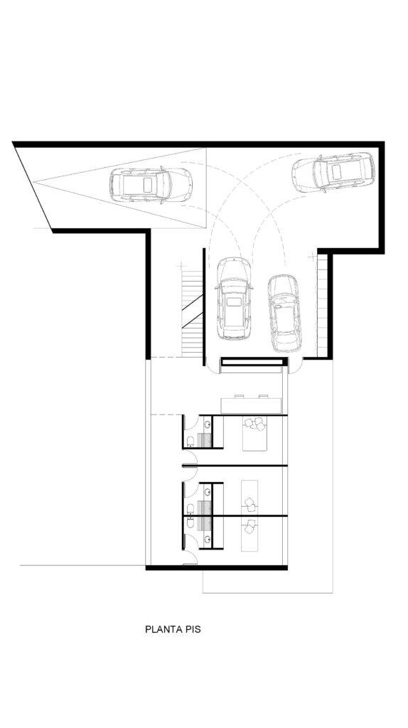 Taula d'arquitectura - Planols vivenda