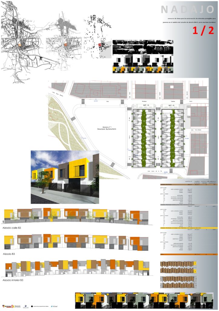 Taula d'arquitectura - Planols vivenda render