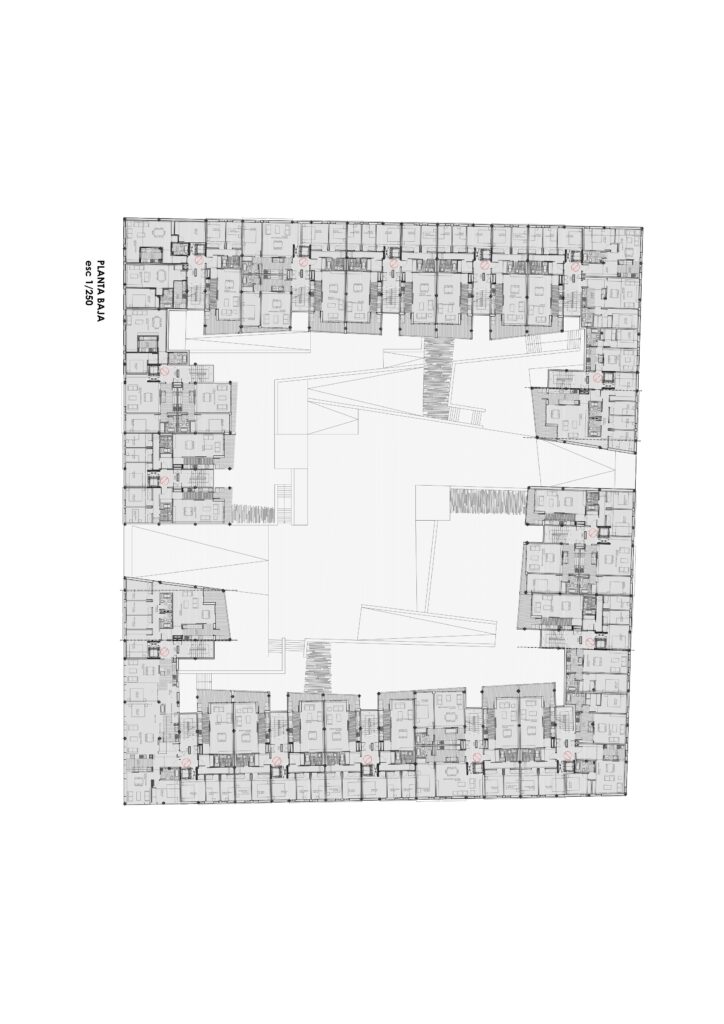 Taula d'arquitectura - Planols vivenda