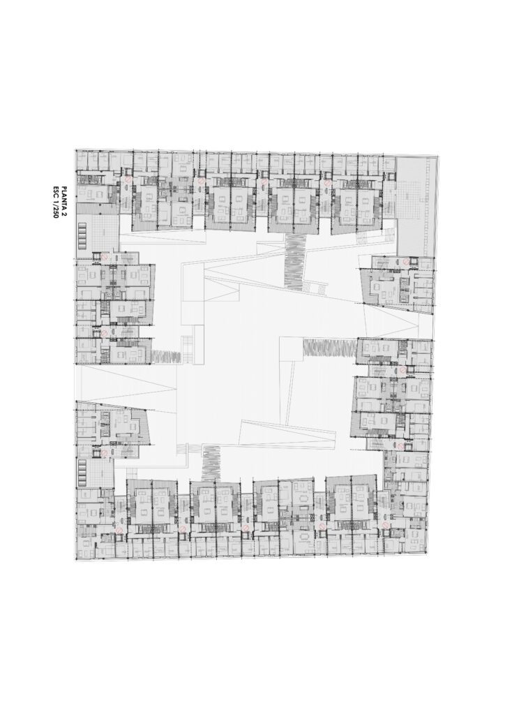 Taula d'arquitectura - Planols vivenda