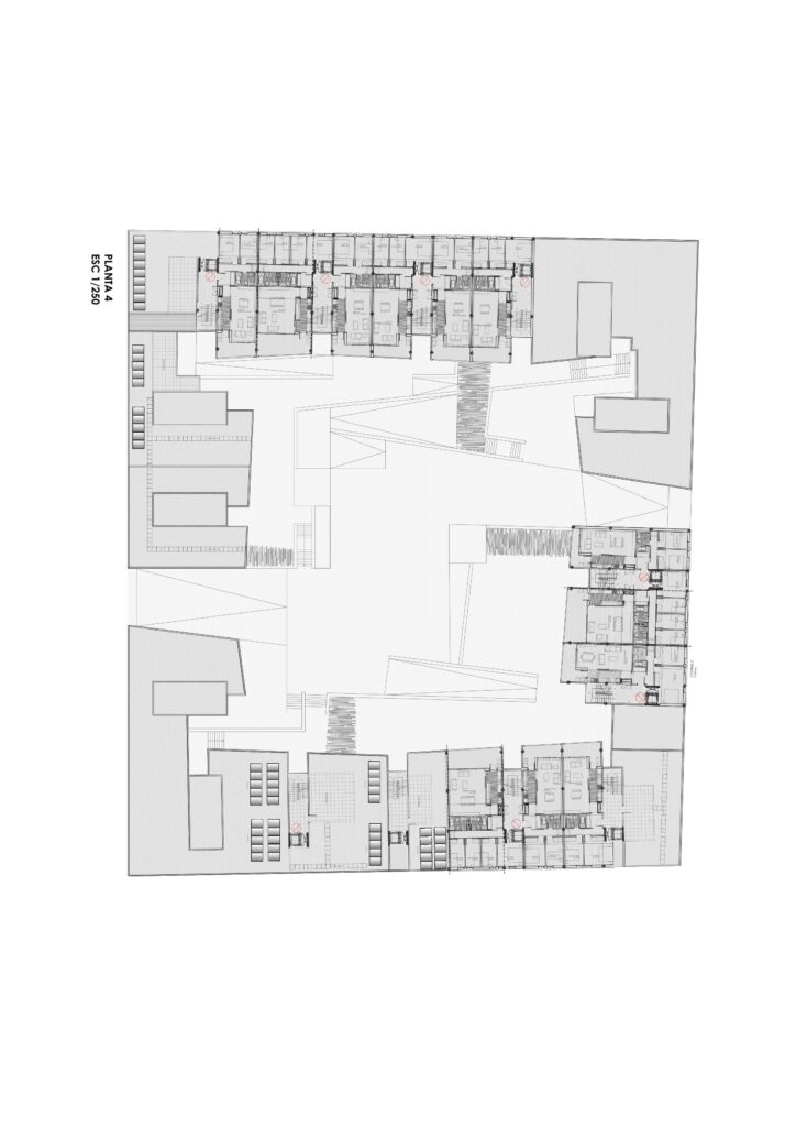 Taula d'arquitectura - Planols vivenda