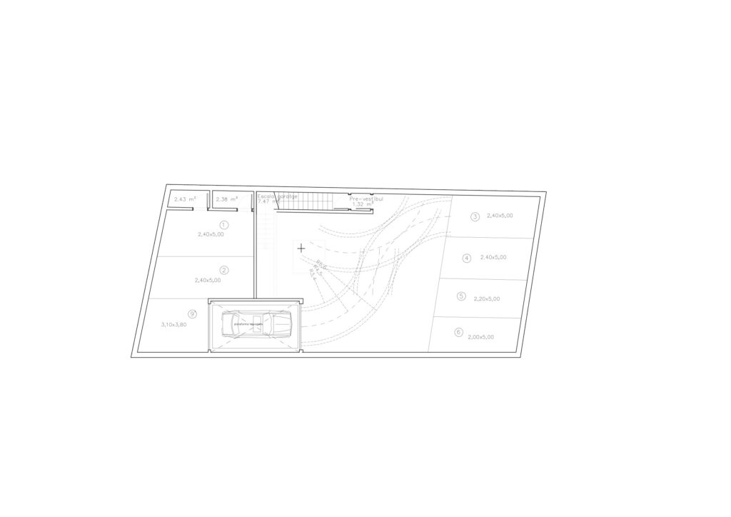 Taula d'arquitectura - Planols vivenda