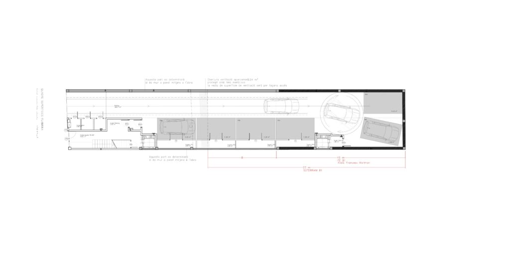 Taula d'arquitectura - Planols vivenda