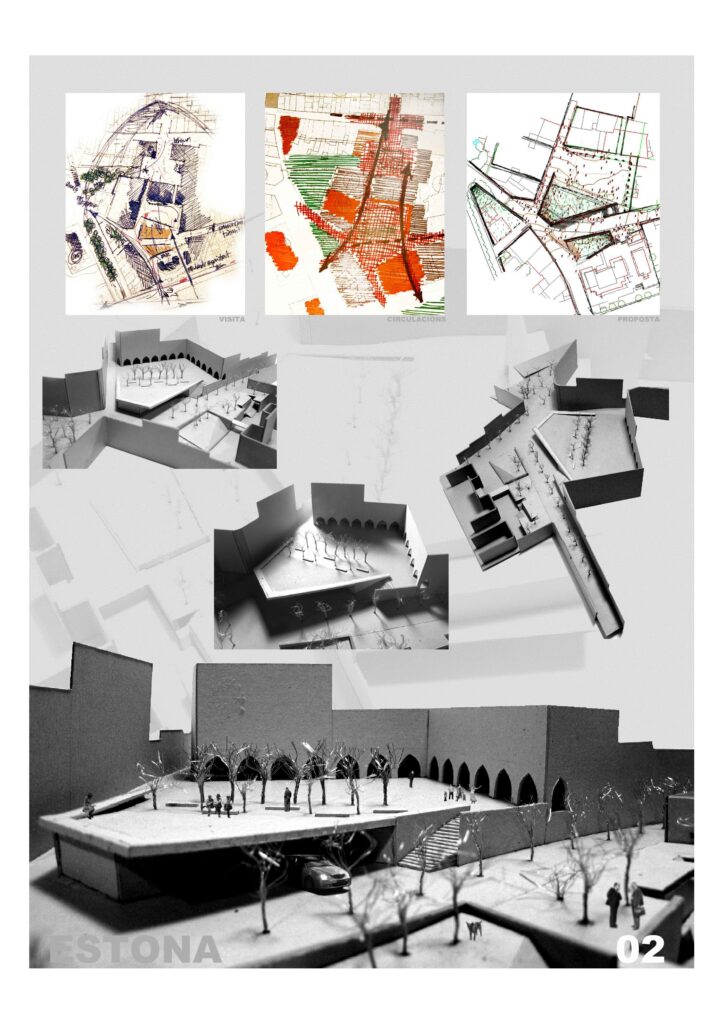 Taula d'arquitectura - Planols vivenda render