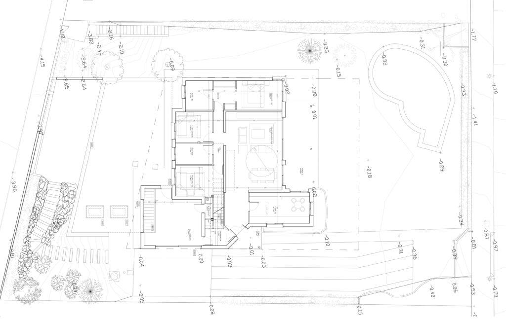 Taula d'arquitectura - Proyecto plano fachada