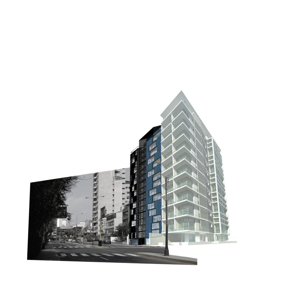 Taula d'arquitectura - Planols vivenda render