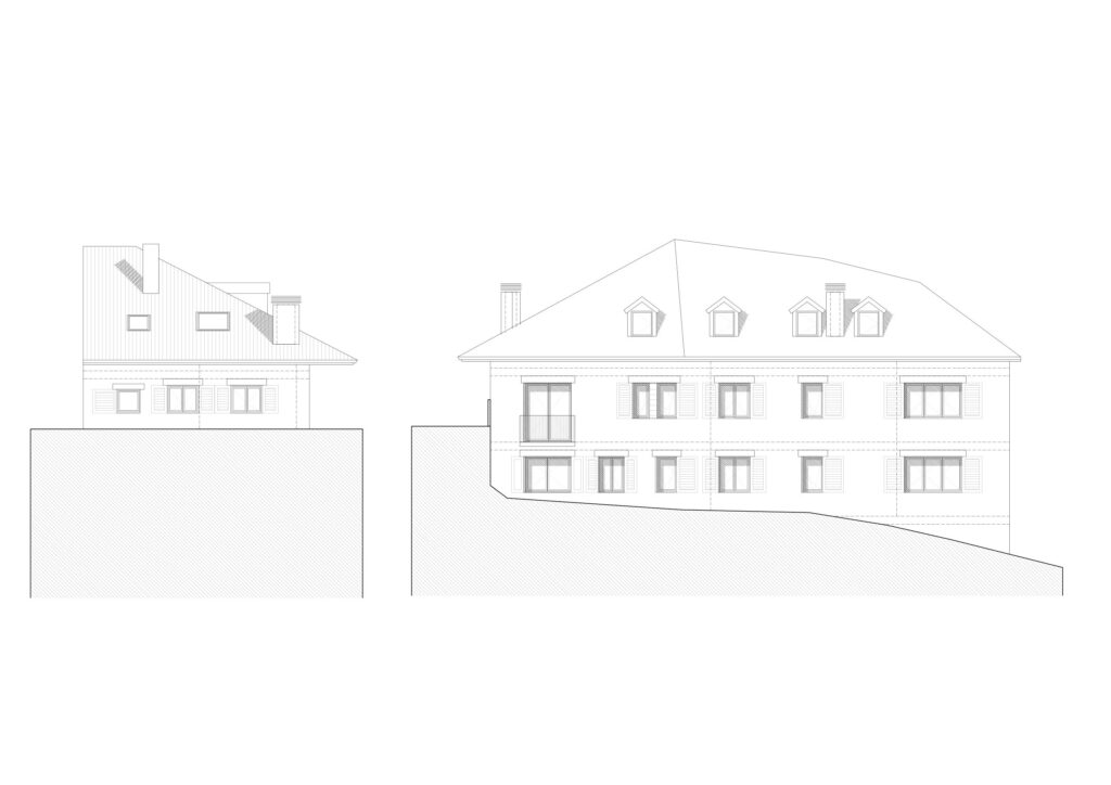 Taula d'arquitectura - Planols vivenda