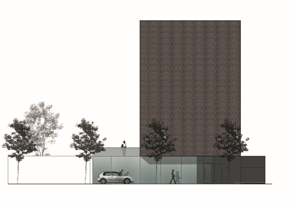 Taula d'arquitectura - Planols vivenda render