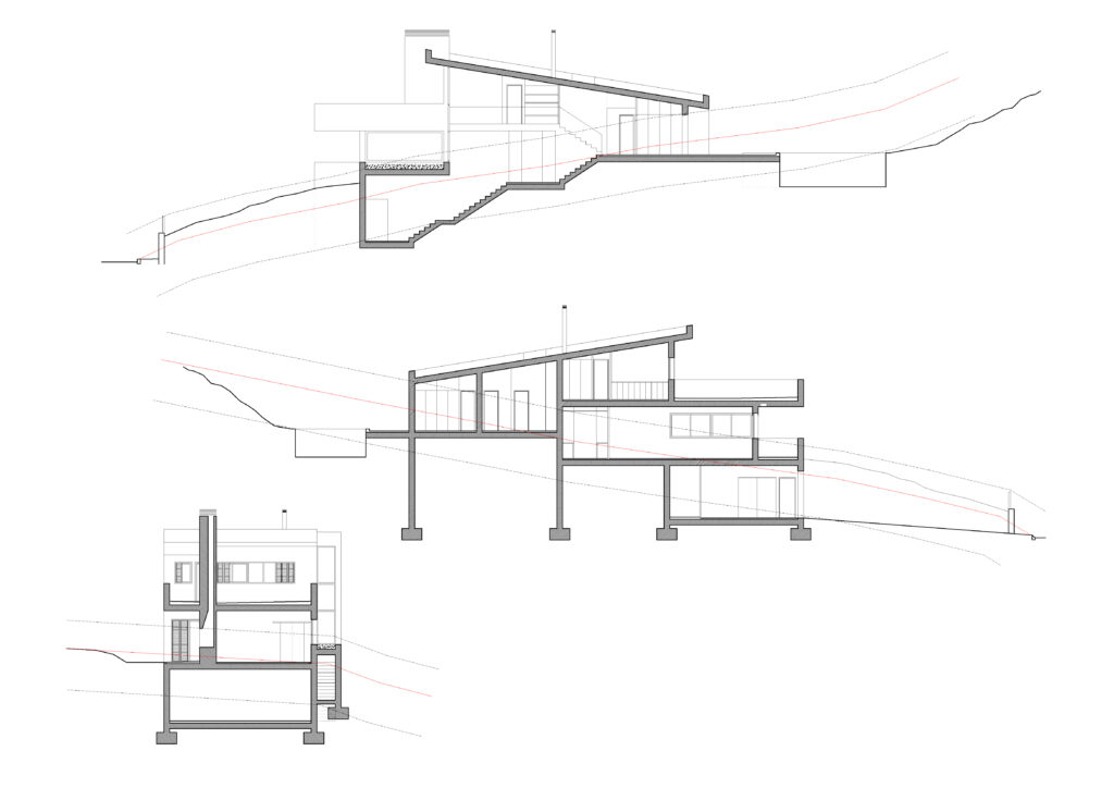 Taula d'arquitectura - Planols vivenda
