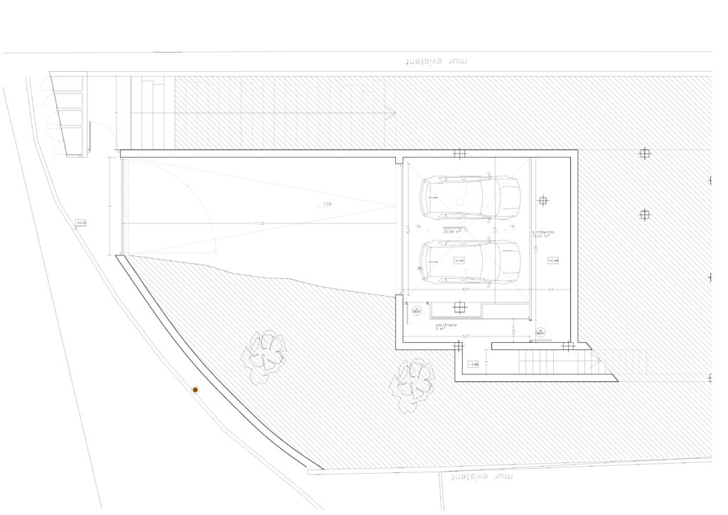 Taula d'arquitectura - Planols vivenda