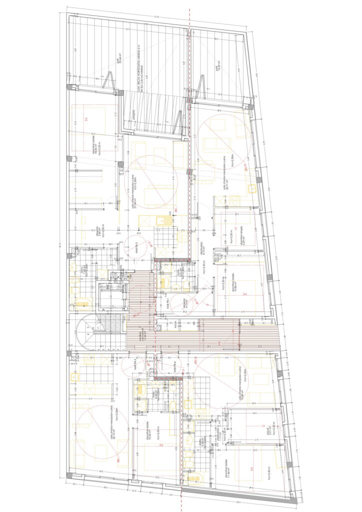 Taula d'arquitectura - Planols vivenda