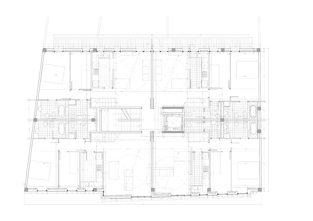 Taula d'arquitectura - Planols vivenda