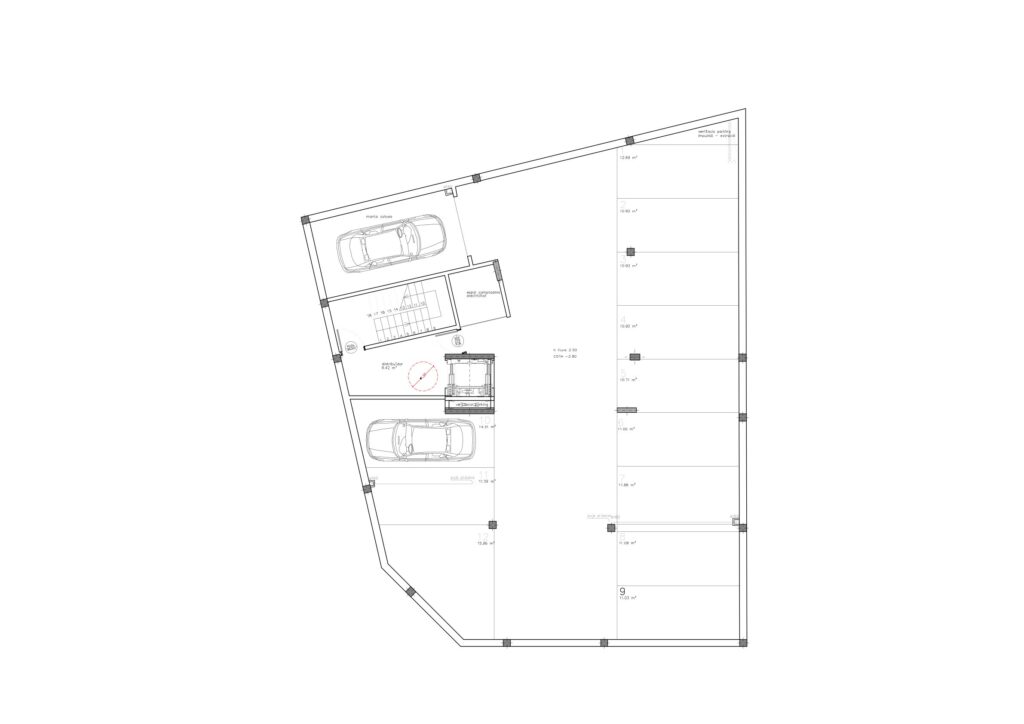 Taula d'arquitectura - Planols vivenda